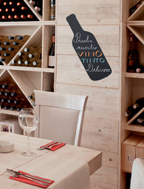 Securit Kreidetafel SILHOUETTE Flasche