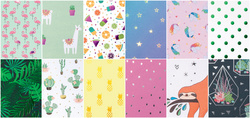 folia Designpapierblock Hotfoil III, DIN A4, 165 g/qm