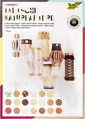 folia Naturpapierblock RAJASTHAN, DIN A4, 20 Blatt