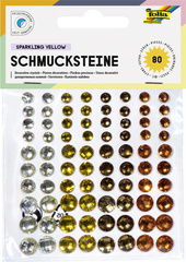 folia Schmucksteine Rainbow, selbstklebend, sortiert