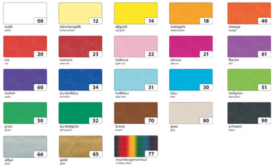 folia Seidenpapier, (B)500 x (H)700 mm, 20 g/qm, grau