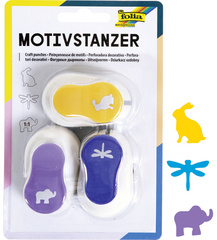 folia Motivstanzer Ganzjahresmotive, klein, Set 1