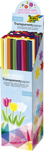 folia Transparentpapier, (B)700 x (L)1,0 m, 42 g/qm, Display