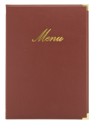 Securit Speisekarten-Mappe CLASSIC, A4, braun
