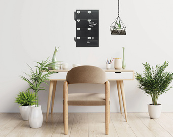 Securit Kreidetafel SILHOUETTE Wochenplaner