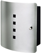 BURG-WÄCHTER Schlüsselkasten QUAD 6204/10 Ni, silber