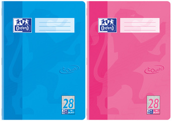 Oxford Schulheft Touch, DIN A4, Lineatur 28, meerblau