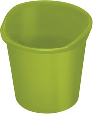 helit Papierkorb the joy, PP, 13 Liter, gelb