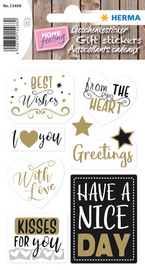 HERMA Geschenke-Sticker HOME Friends