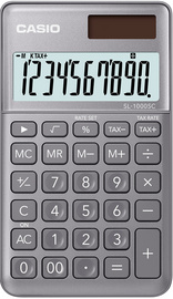 CASIO Taschenrechner SL-1000 SC-GD, Solar-/ Batteriebetrieb