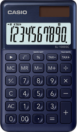 CASIO Taschenrechner SL-1000 SC-GD, Solar-/ Batteriebetrieb