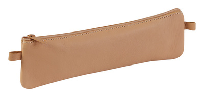 Clairefontaine Schlamper-Etui, rechteckig, Naturleder