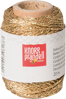 KNORR prandell Dekoschnur Metallic kupfer, 20 m