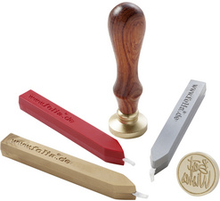 folia Siegelwachskerzen STYLE, 4er Set