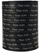 Clairefontaine Geschenkband auf Spule Plaisir, schwarz