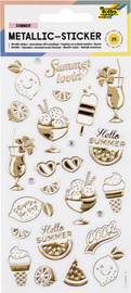 folia Metallic-Sticker Rainforest, Blattformat: 95 x 175 mm