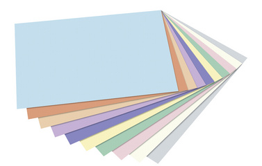 folia Tonpapier- und Fotokarton-Block PASTELL, A4, 20 Blatt