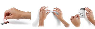 DURABLE Magnetclip DURAFIX CLIP 60, selbstklebend, silber