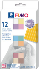 FIMO SOFT Modelliermasse-Set Natural, 12er Set
