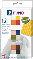 FIMO SOFT Modelliermasse-Set Natural, 12er Set