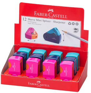 FABER-CASTELL Einfachspitzdose SLEEVE MINI, sortiert