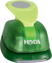 HEYDA Motivstanzer XXL Herz, Farbe: grün