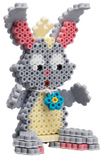 Hama Bügelperlen midi 3D Fuchs und Hase, Geschenkpackung
