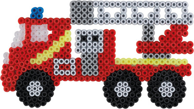 Hama Bügelperlen midi Feuerwehr, Geschenkpackung