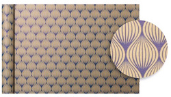 Clairefontaine Geschenkpapier Tiny Rolls Blumen weiß