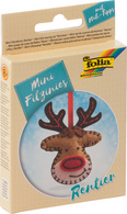 folia Mini Filz-Nähset Filzinies, 14-teilig, Nikolaus