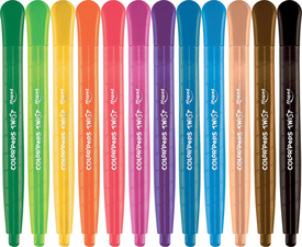 Maped Wachsmalstift COLORPEPS TWIST, 12er Polybeutel