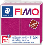 FIMO EFFECT LEATHER Modelliermasse, elfenbein, 57 g