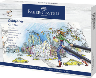 FABER-CASTELL Buntstifte GOLDFABER, Geschenketui