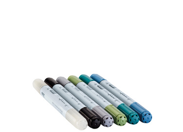 COPIC Marker ciao, 6er Set Sea