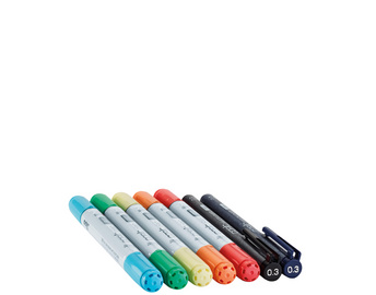 COPIC Marker ciao, 7er Set Doodle Kit Rainbow