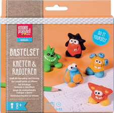 KNORR prandell Bastelset Kneten & Radieren Funny Animals
