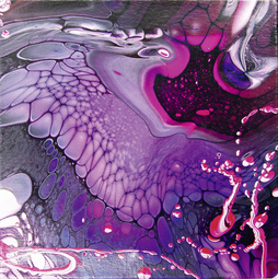 folia Acrylic Pouring-Farbe PASTELL, farbig sortiert