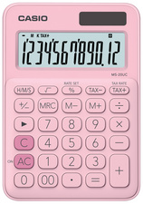 CASIO Tischrechner MS-20UC-PK, pink