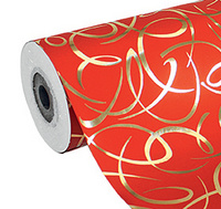 Clairefontaine Geschenkpapier Arabesque gold, auf Rolle