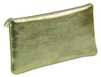 Clairefontaine Schlamper-Mäppchen CUIRISÉ, Leder, himbeere