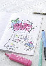 FABER-CASTELL Bullet Journaling Starter-Set, 9-teilig