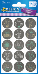 AVERY Zweckform ZDesign Oster-Sticker Buttons