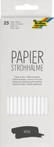 folia Papier-Trinkhalm BLACK, Länge: 200 mm