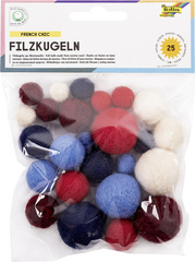 folia Filzkugeln HOLI FESTIVAL, Merinowolle