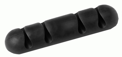 DURABLE Kabel-Clip CAVOLINE CLIP 4, 4 USB-Kabel, grau