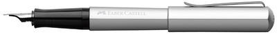 FABER-CASTELL Füllhalter Hexo, silber, Federbreite: B