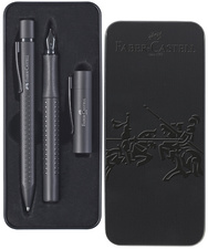 FABER-CASTELL Schreibgeräte-Set GRIP Edition, gold