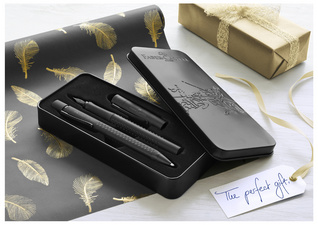 FABER-CASTELL Schreibgeräte-Set GRIP Edition, gold