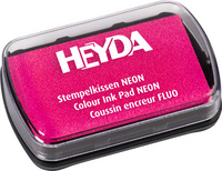 HEYDA Stempelkissen Neon, neonrot