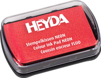 HEYDA Stempelkissen Neon, neonrot